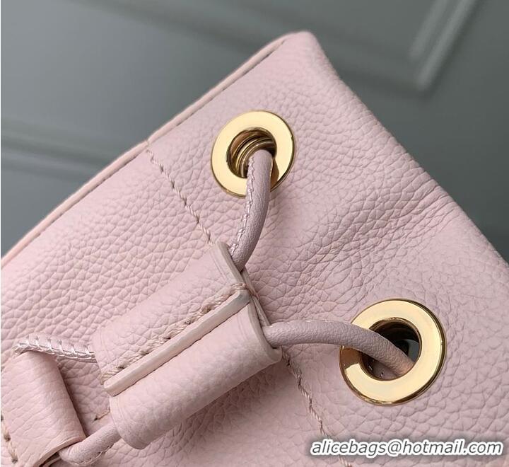 Hot Sell Cheap Louis Vuitton Nano Noé Trunk Rose Petal Calfskin Leather M15149