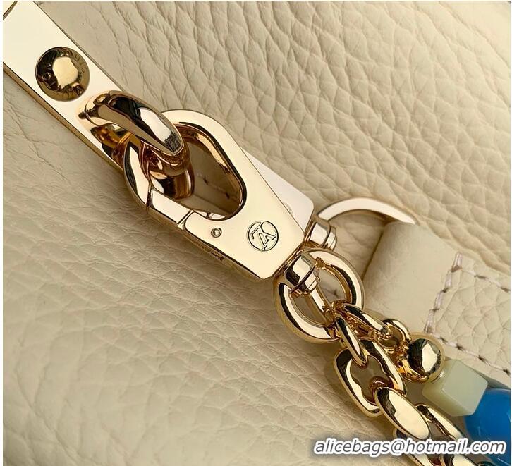 Traditional Specials Louis Vuitton Capucines East West Mini Banana Taurillon leather M25474