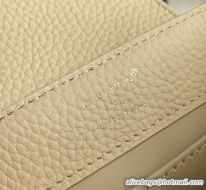 Traditional Specials Louis Vuitton Capucines East West Mini Banana Taurillon leather M25474