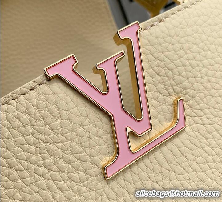 Traditional Specials Louis Vuitton Capucines East West Mini Banana Taurillon leather M25474