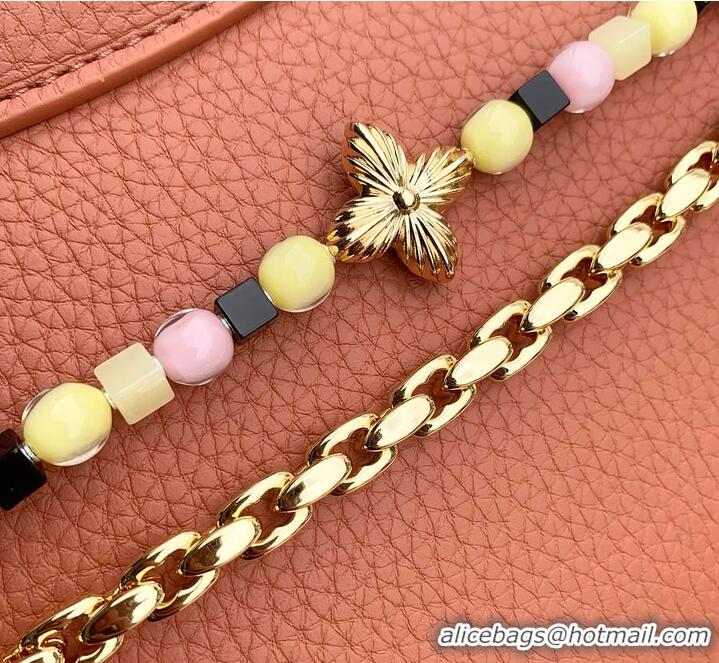 Famous Brand Louis Vuitton Sunbeam edition Capucines Mini Noisette Taurillon leather M25475