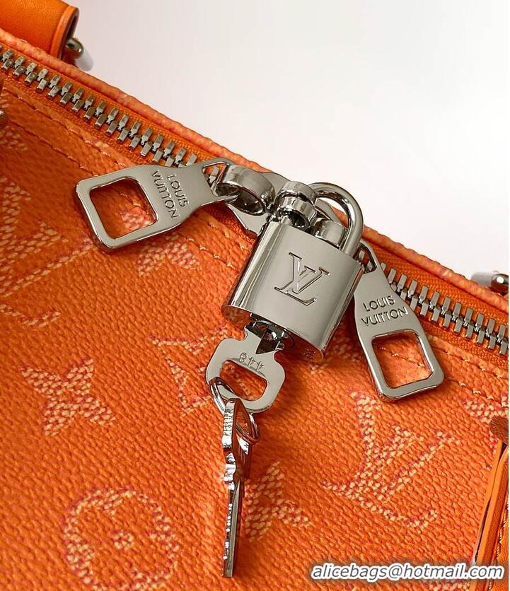 Best Grade Louis Vuitton Keepall Bandoulière 50 Caramel Monogram Heritage coated canvas M27558
