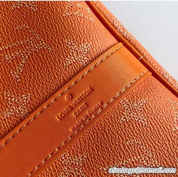 Best Grade Louis Vuitton Keepall Bandoulière 50 Caramel Monogram Heritage coated canvas M27558