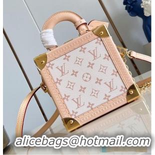 New Fashion Louis Vuitton Louis Vuitton Mini Square Trunk Monogram Dune coated canvas M28676
