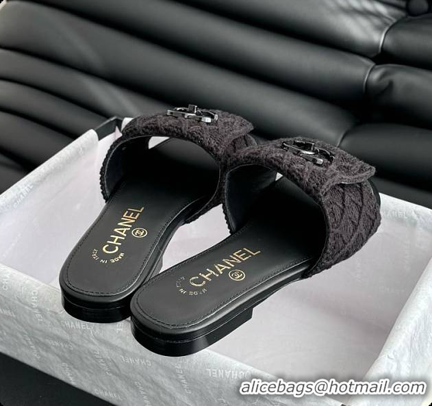 Buy Discount Chanel Women's Slide Black 6080603