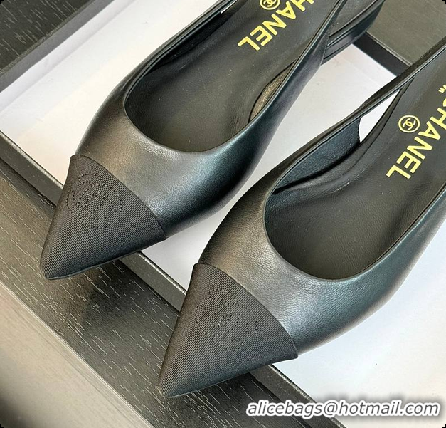 Most Popular Chanel Slingback Black 6080604