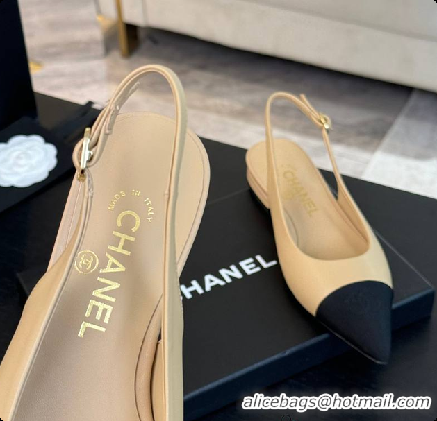 Luxurious Chanel Slingback Yellow 6080604