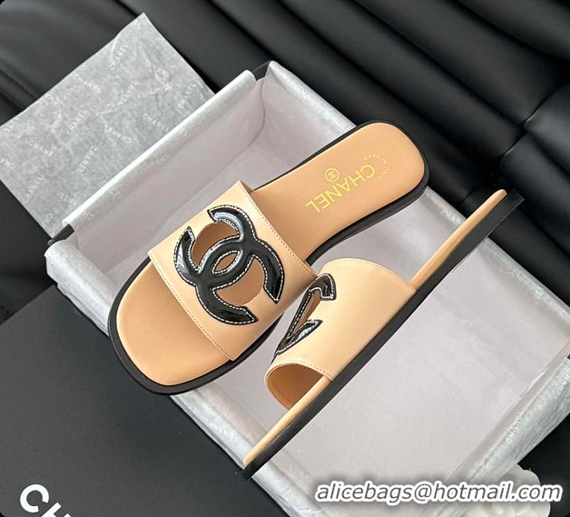 Sophisticated Chanel Women Slide Brown 6080605
