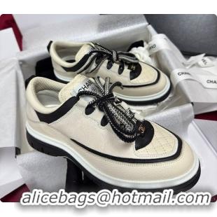 Pretty Style Chanel Sneakers Beige 6080606