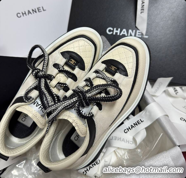 Pretty Style Chanel Sneakers Beige 6080606