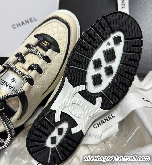 Pretty Style Chanel Sneakers Beige 6080606