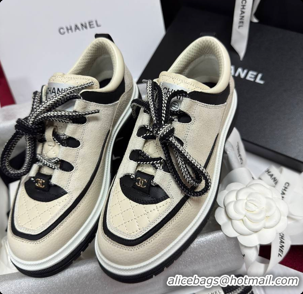 Pretty Style Chanel Sneakers Beige 6080606