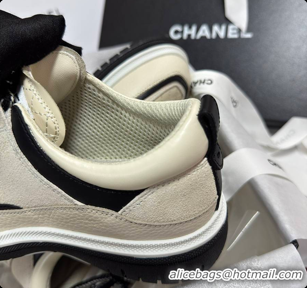 Pretty Style Chanel Sneakers Beige 6080606
