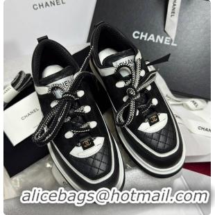 Popular Style Chanel Sneaker Black 6080606