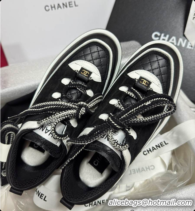 Popular Style Chanel Sneaker Black 6080606