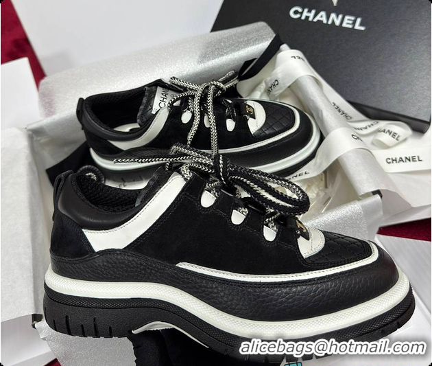 Popular Style Chanel Sneaker Black 6080606