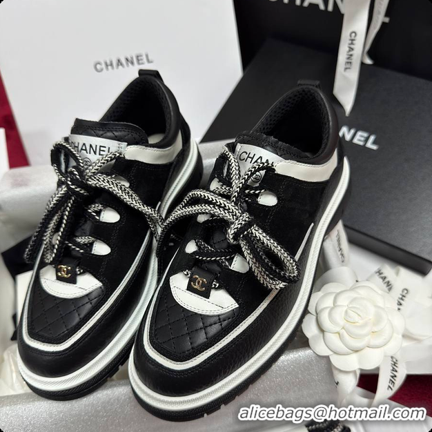 Popular Style Chanel Sneaker Black 6080606