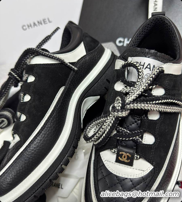 Popular Style Chanel Sneaker Black 6080606