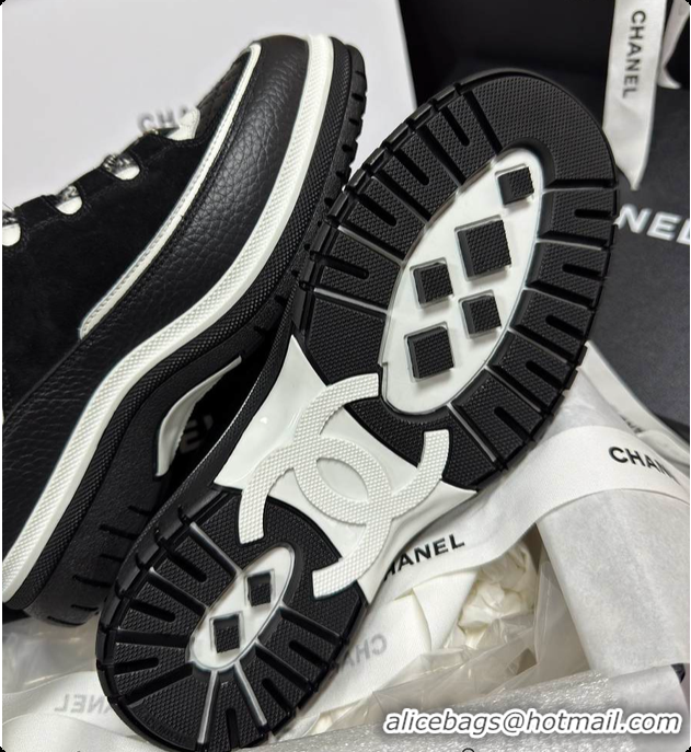 Popular Style Chanel Sneaker Black 6080606