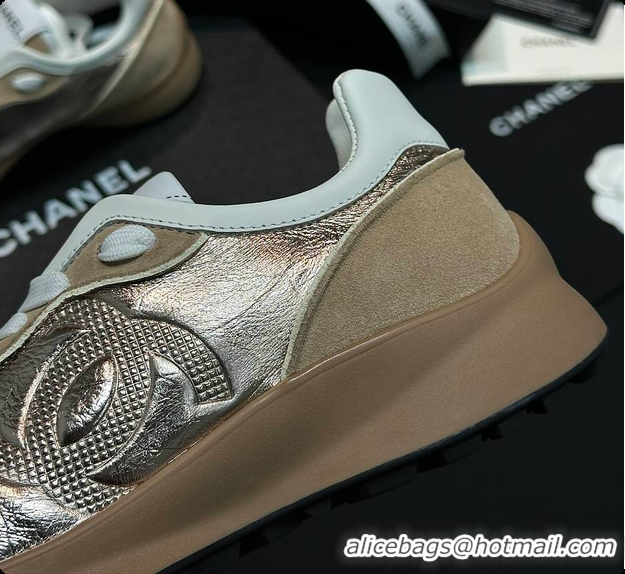 Top Grade Chanel Sneaker 25C Brown 6080607