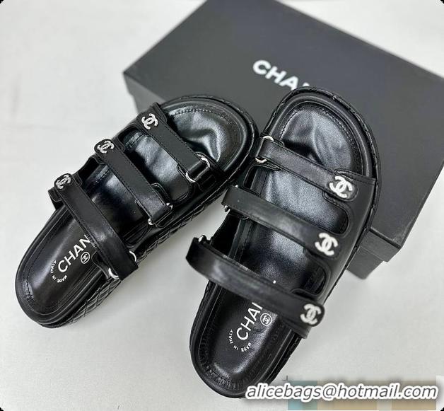Purchase Chanel Chunky Sandal Black 6080608