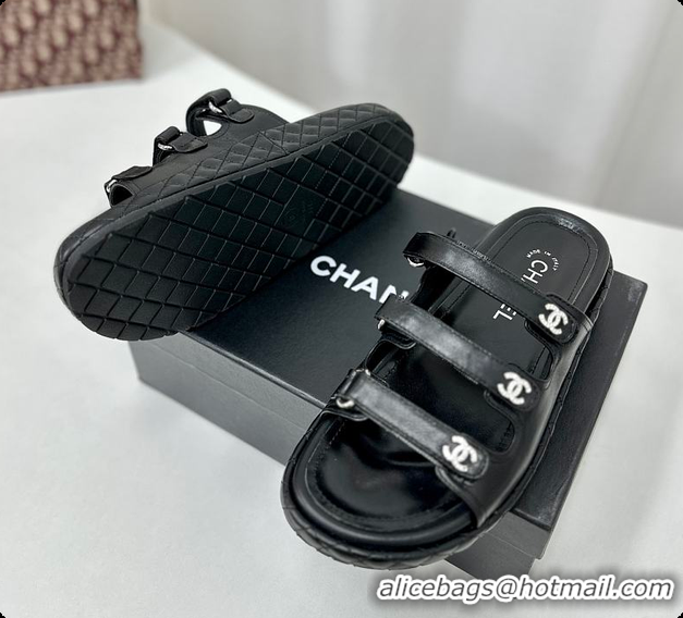Purchase Chanel Chunky Sandal Black 6080608