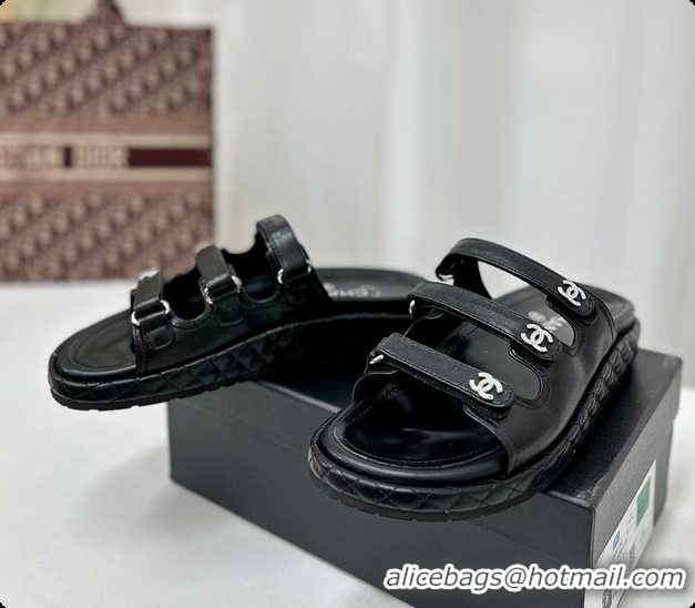 Purchase Chanel Chunky Sandal Black 6080608