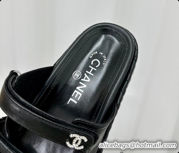 Purchase Chanel Chunky Sandal Black 6080608