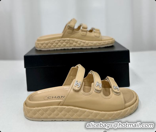 Good Quality Chanel Chunky Sandal Yellow 6080608