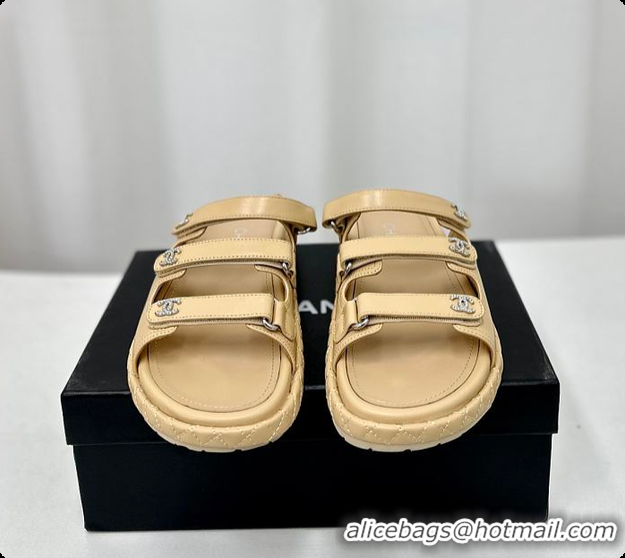Good Quality Chanel Chunky Sandal Yellow 6080608