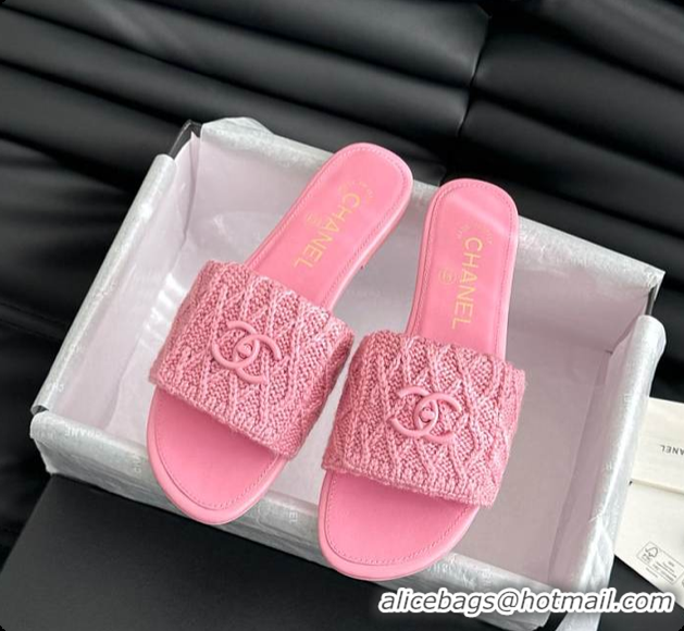 Charming Chanel Women's Slide Pink 6080609