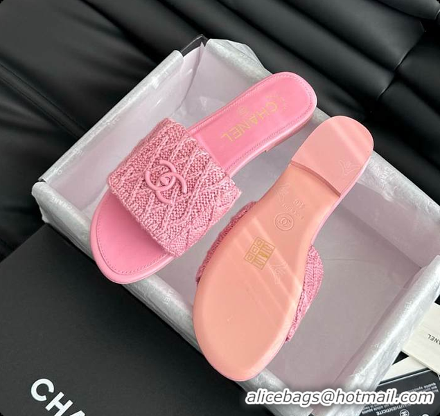 Charming Chanel Women's Slide Pink 6080609