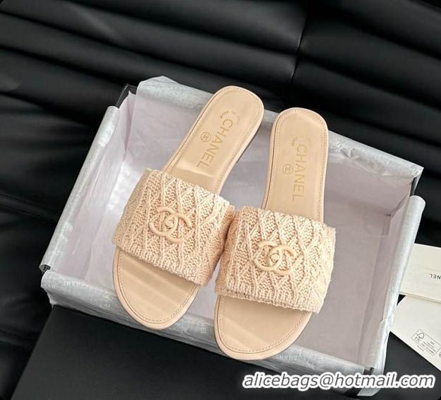 Unique Style Chanel Women's Slide Beige 6080609