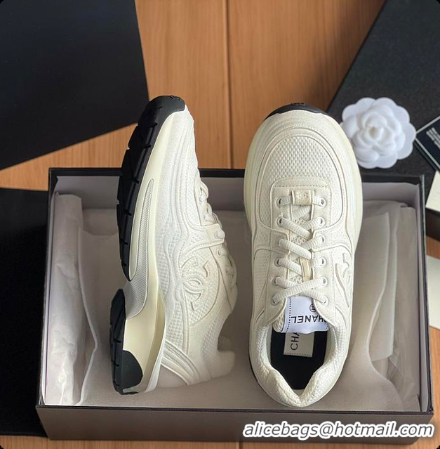 Durable Chanel Sneaker White 6080610