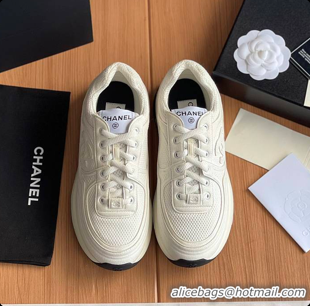 Durable Chanel Sneaker White 6080610