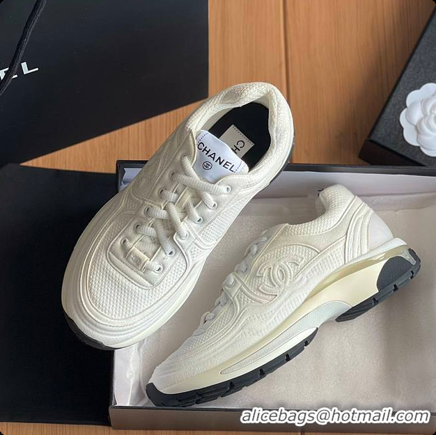 Durable Chanel Sneaker White 6080610