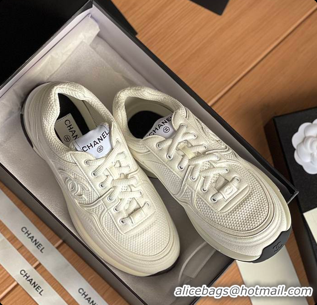 Durable Chanel Sneaker White 6080610