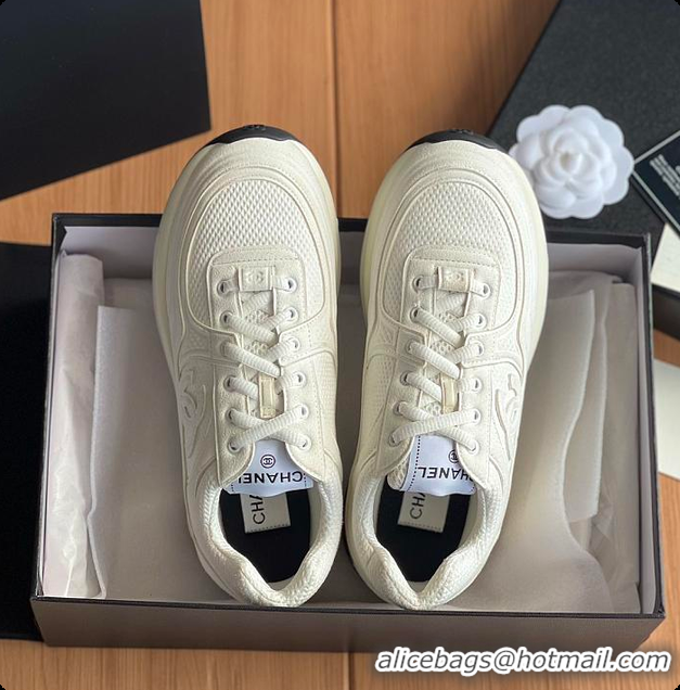 Durable Chanel Sneaker White 6080610