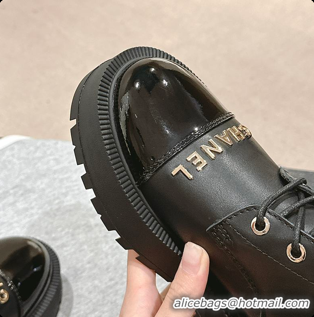Grade Quality Chanel Zip Boots Black 6080611