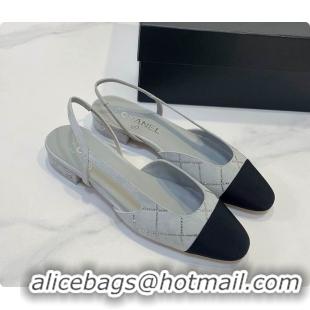 Popular Style Chanel Slingbacks Pump Grey 6080618