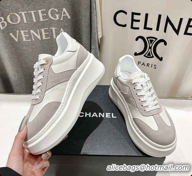 Best Grade Chanel Sneaker Grey 25ss 6080619