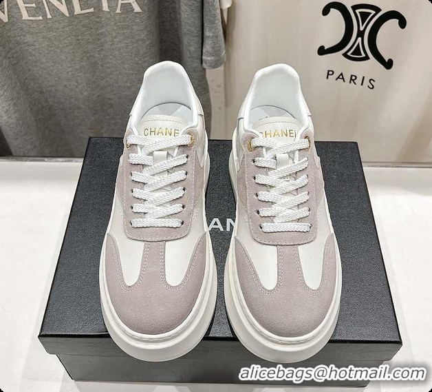 Best Grade Chanel Sneaker Grey 25ss 6080619