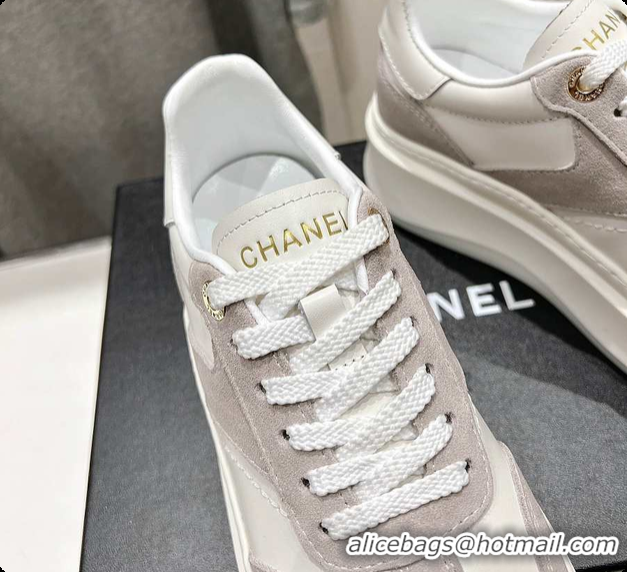 Best Grade Chanel Sneaker Grey 25ss 6080619
