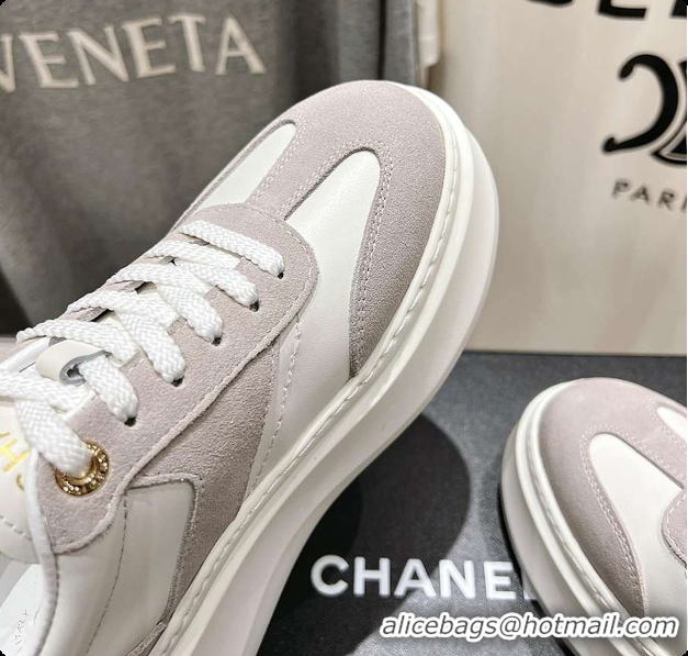 Best Grade Chanel Sneaker Grey 25ss 6080619