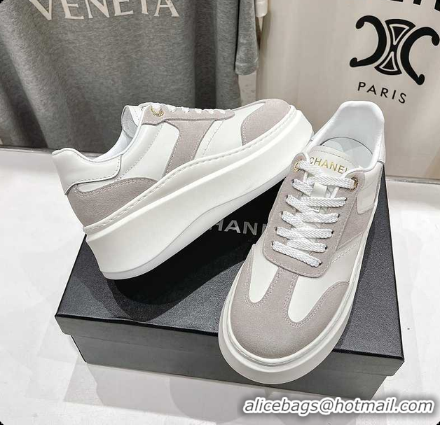Best Grade Chanel Sneaker Grey 25ss 6080619
