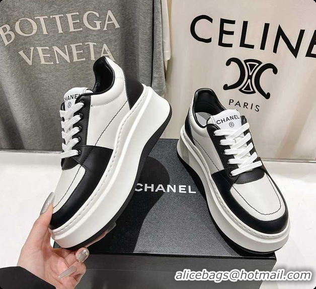 Grade Quality Chanel Sneake Black And White 6080619