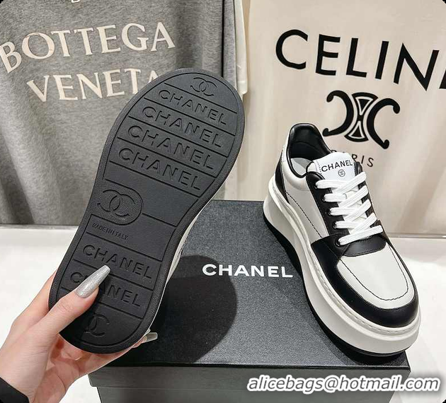 Grade Quality Chanel Sneake Black And White 6080619