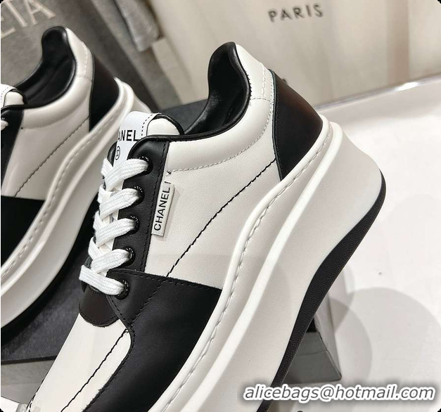 Grade Quality Chanel Sneake Black And White 6080619