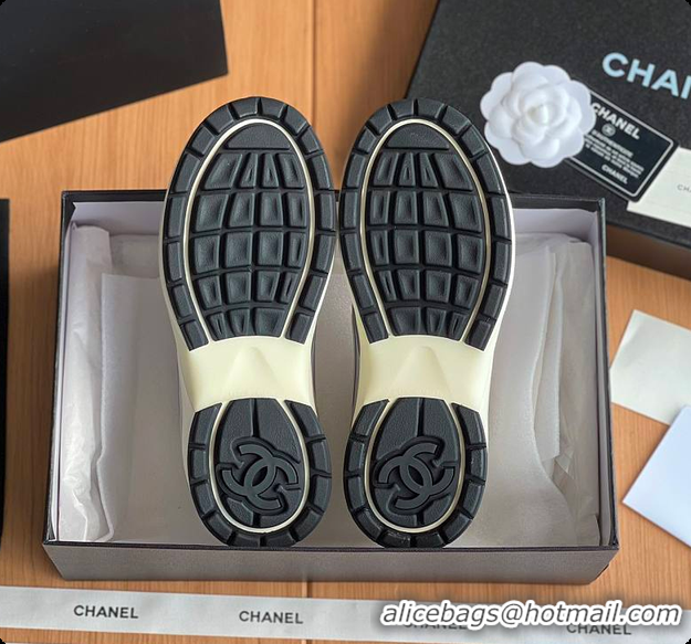 Classic Hot Chanel Sneaker Silver 6080619