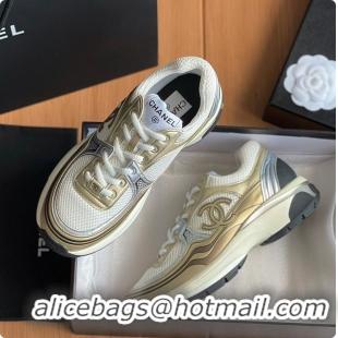 Stylish Chanel Sneaker Gold 6080619
